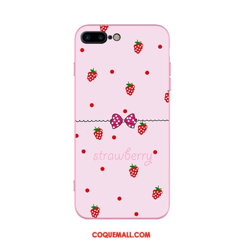 Étui iPhone 8 Plus Personnalité Téléphone Portable Charmant, Coque iPhone 8 Plus Fluide Doux Mignonne