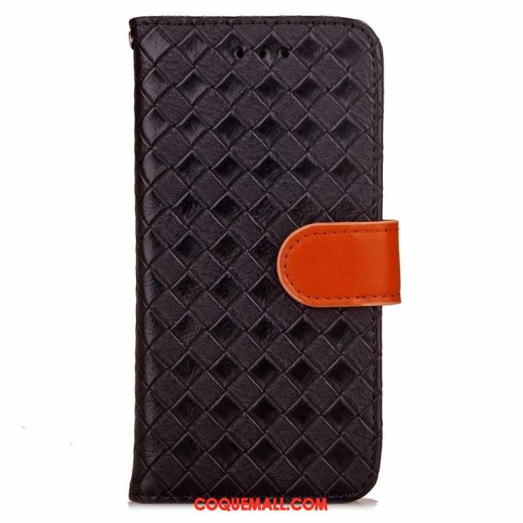 Étui iPhone 8 Plus Rouge Carte Étui En Cuir, Coque iPhone 8 Plus Clair Incassable