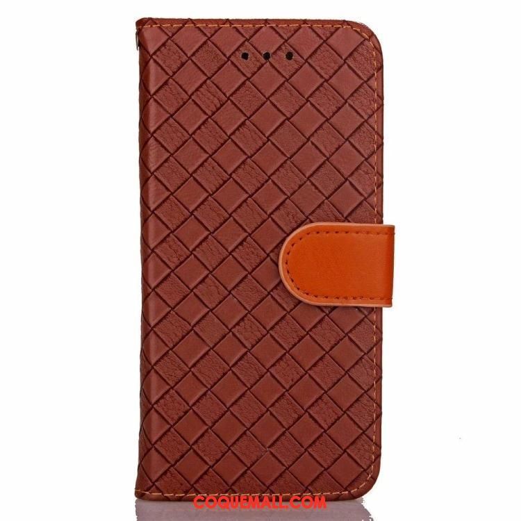 Étui iPhone 8 Plus Rouge Carte Étui En Cuir, Coque iPhone 8 Plus Clair Incassable