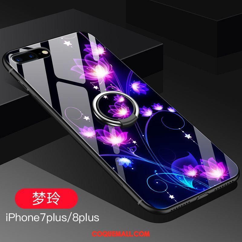 Étui iPhone 8 Plus Violet Marque De Tendance Créatif, Coque iPhone 8 Plus Nouveau Téléphone Portable