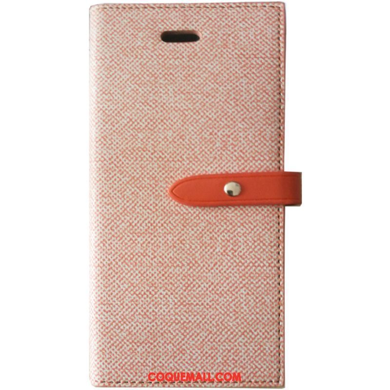 Étui iPhone 8 Plus Étui En Cuir Cuir Gris, Coque iPhone 8 Plus Téléphone Portable Plaid Beige