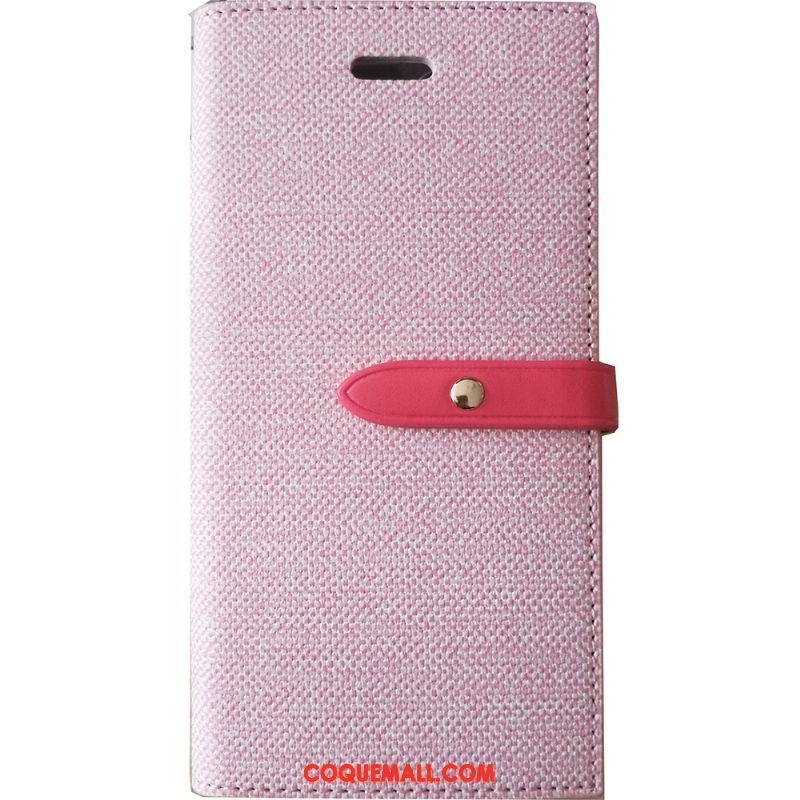 Étui iPhone 8 Plus Étui En Cuir Cuir Gris, Coque iPhone 8 Plus Téléphone Portable Plaid Beige