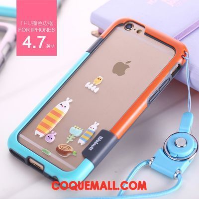 Étui iPhone 8 Silicone Téléphone Portable Incassable, Coque iPhone 8 Bleu Fluide Doux