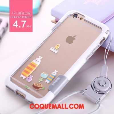 Étui iPhone 8 Silicone Téléphone Portable Incassable, Coque iPhone 8 Bleu Fluide Doux