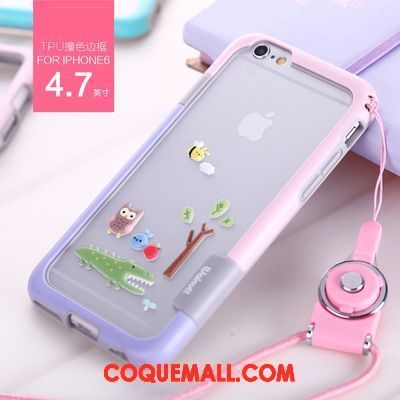 Étui iPhone 8 Silicone Téléphone Portable Incassable, Coque iPhone 8 Bleu Fluide Doux