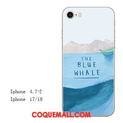 Étui iPhone 8 Tout Compris Silicone Fluide Doux, Coque iPhone 8 Incassable Protection