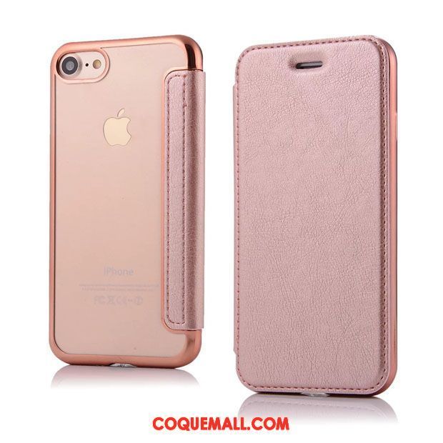 Étui iPhone 8 Étui En Cuir Blanc Silicone, Coque iPhone 8 Téléphone Portable Tout Compris