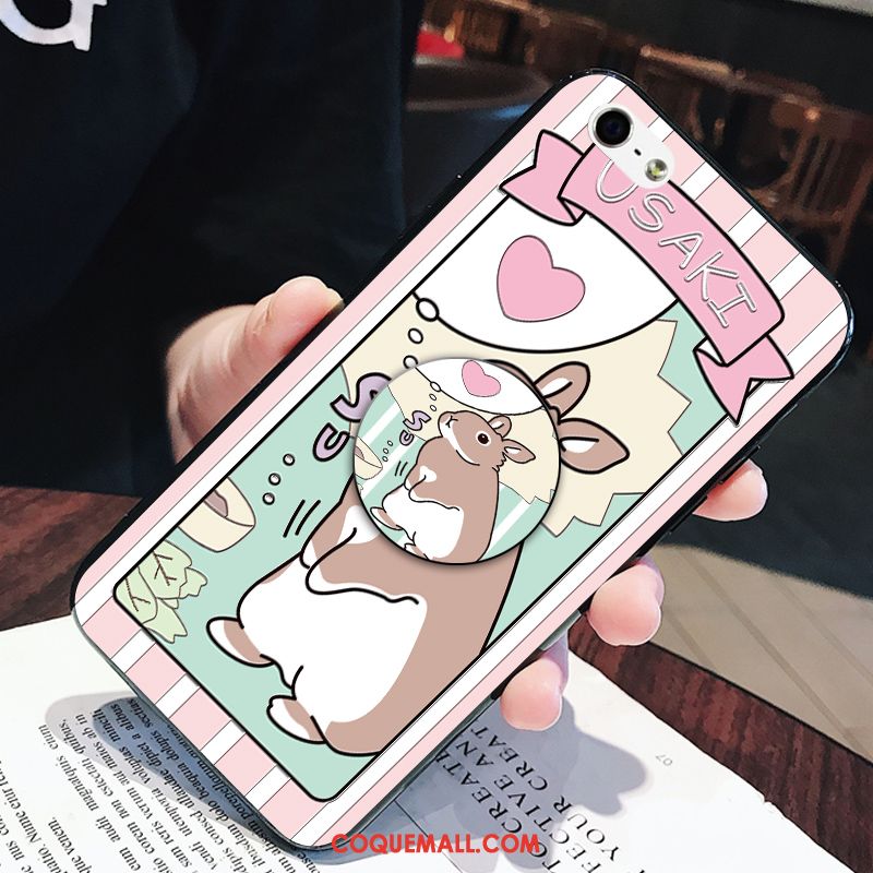 Étui iPhone Se 2020 Fluide Doux Charmant Lapin, Coque iPhone Se 2020 Incassable Tendance