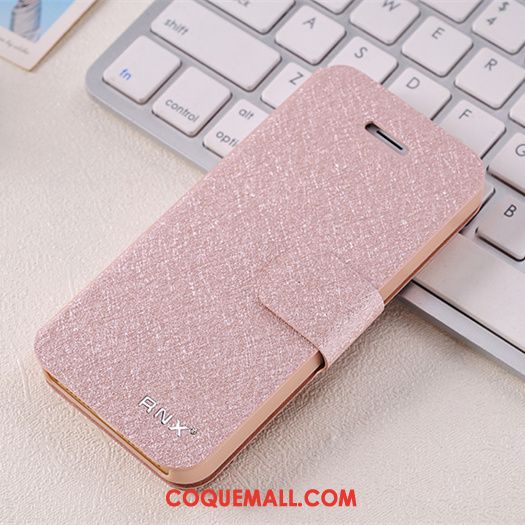 Étui iPhone Se 2020 Protection Clamshell Incassable, Coque iPhone Se 2020 Rouge En Cuir