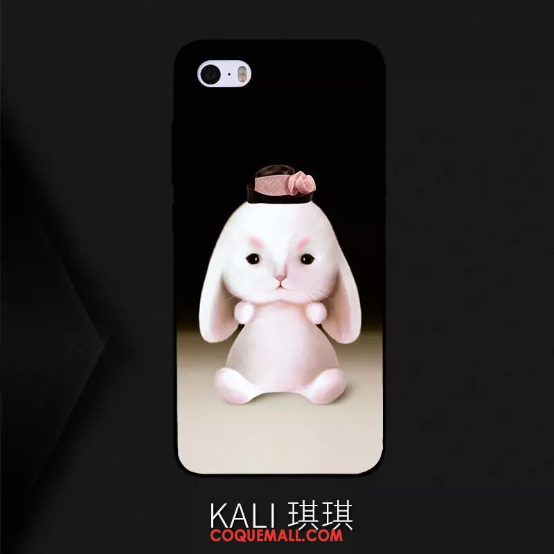 Étui iPhone Se Charmant Dessin Animé Incassable, Coque iPhone Se Personnalité Super Mignon