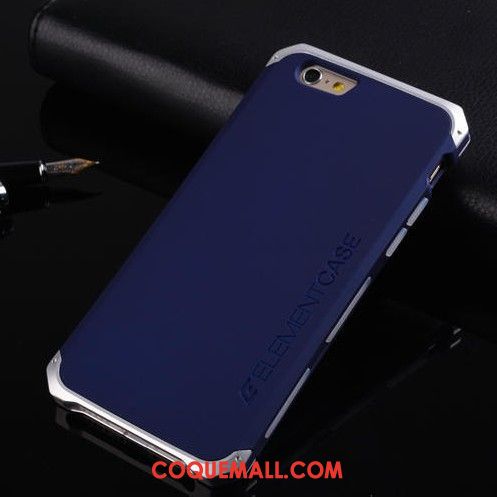 Étui iPhone Se Métal Téléphone Portable Violet, Coque iPhone Se Luxe Incassable