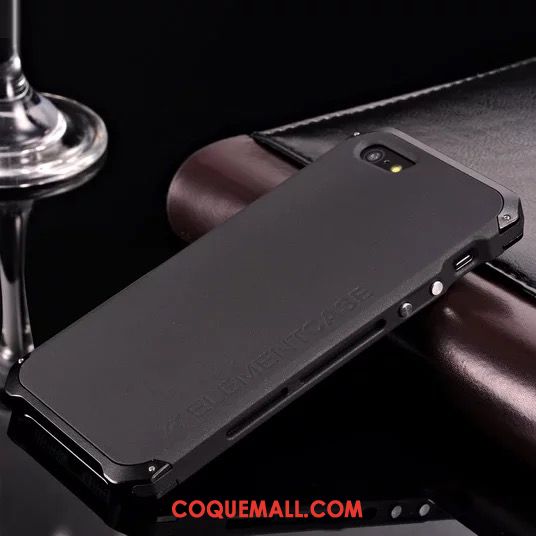 Étui iPhone Se Or Pure Tout Compris, Coque iPhone Se Métal Incassable