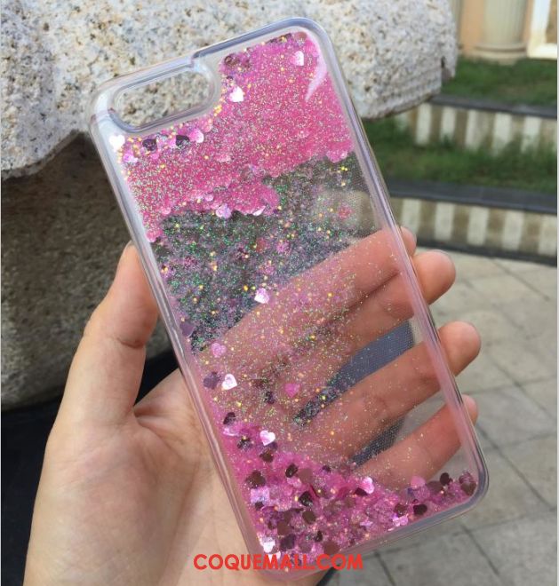 Étui iPhone Se Petit Fluide Doux Couler, Coque iPhone Se Incassable Liquide