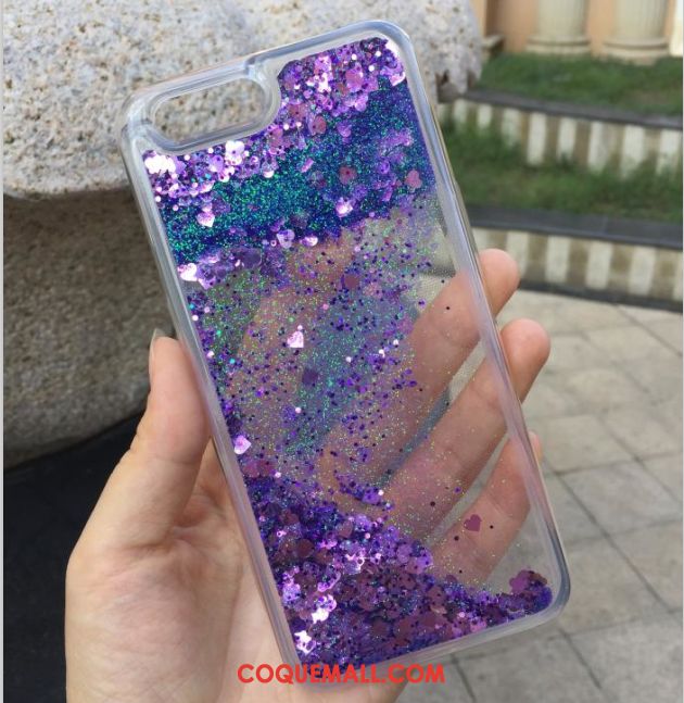 Étui iPhone Se Petit Fluide Doux Couler, Coque iPhone Se Incassable Liquide