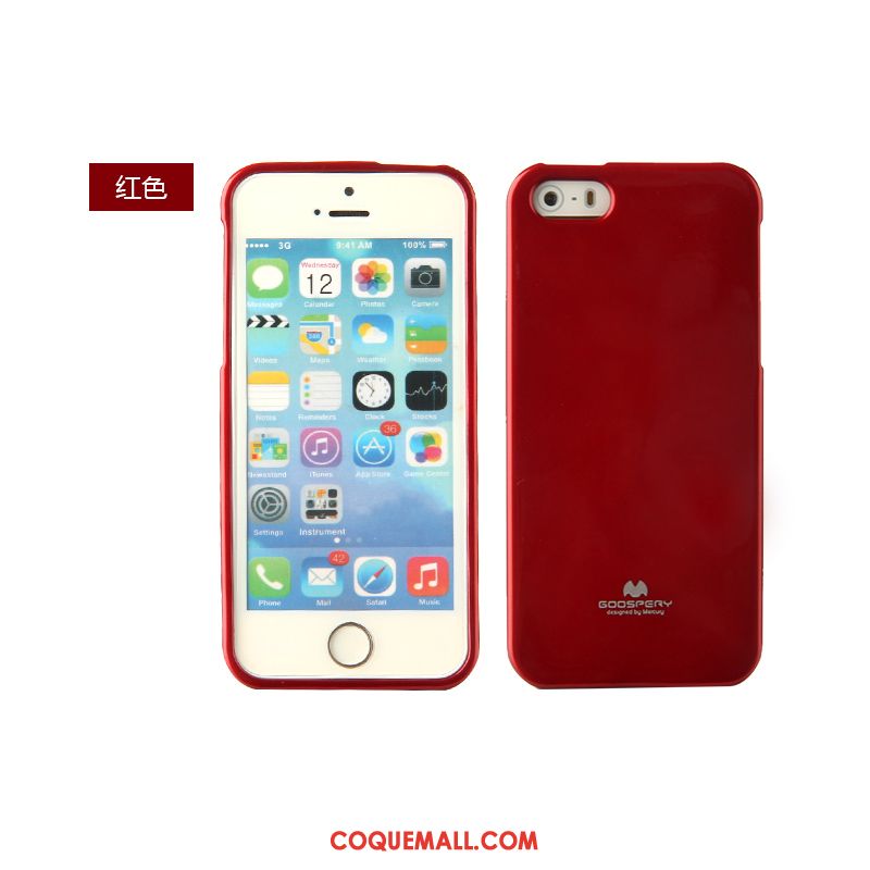 Étui iPhone Se Tout Compris Très Mince Fluide Doux, Coque iPhone Se Incassable Téléphone Portable