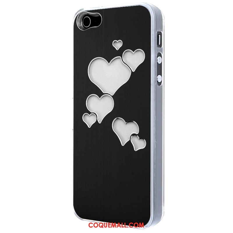 Étui iPhone Se Téléphone Portable Blanc Métal, Coque iPhone Se Coloré Protection