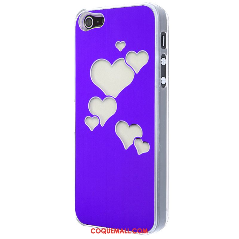 Étui iPhone Se Téléphone Portable Blanc Métal, Coque iPhone Se Coloré Protection