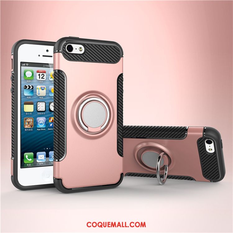 Étui iPhone Se Téléphone Portable Tout Compris Métal, Coque iPhone Se Support Anneau