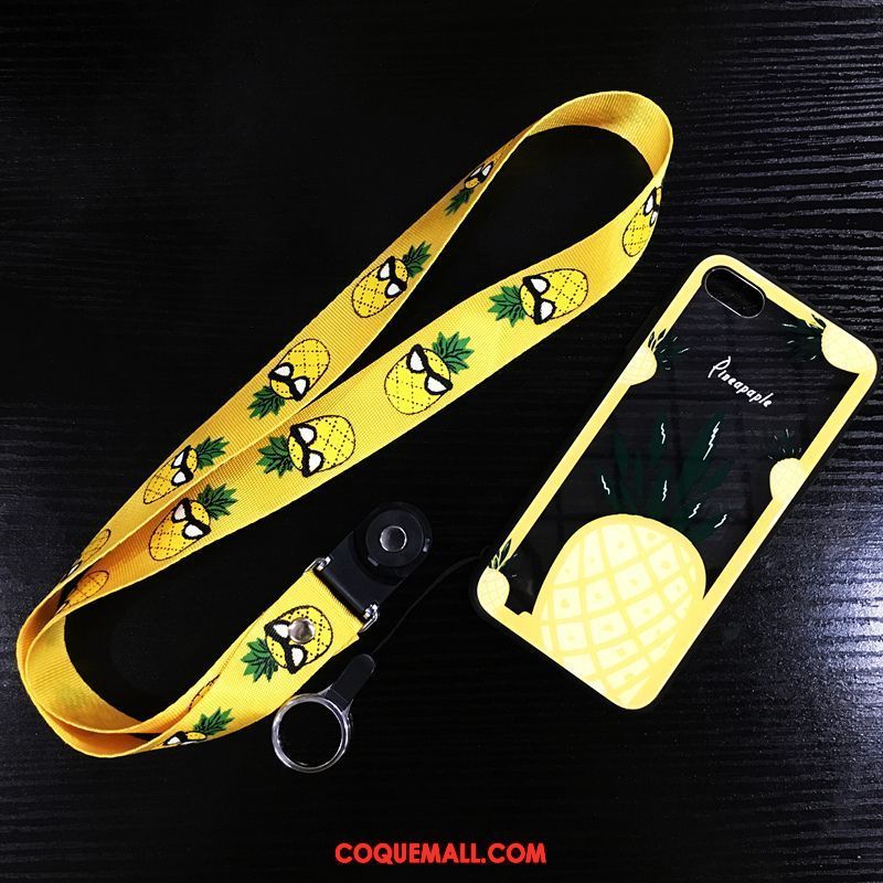 Étui iPhone X Amoureux Verre Jaune, Coque iPhone X Tendance Téléphone Portable