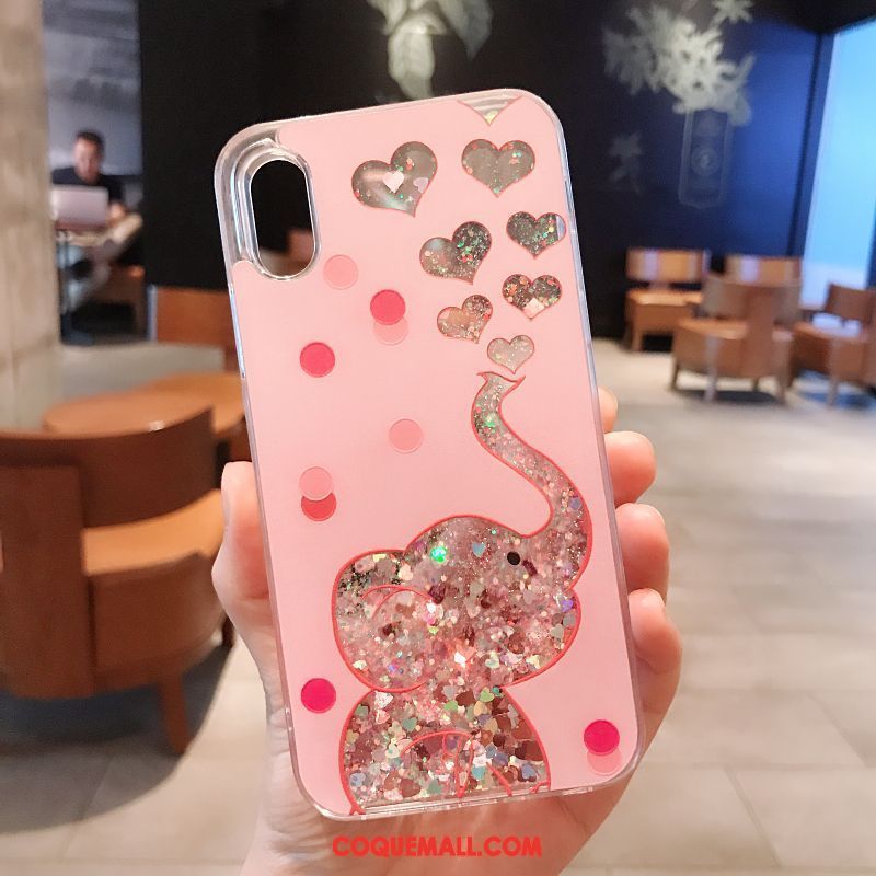 Étui iPhone X Dessin Animé Charmant Fluide Doux, Coque iPhone X Silicone Protection