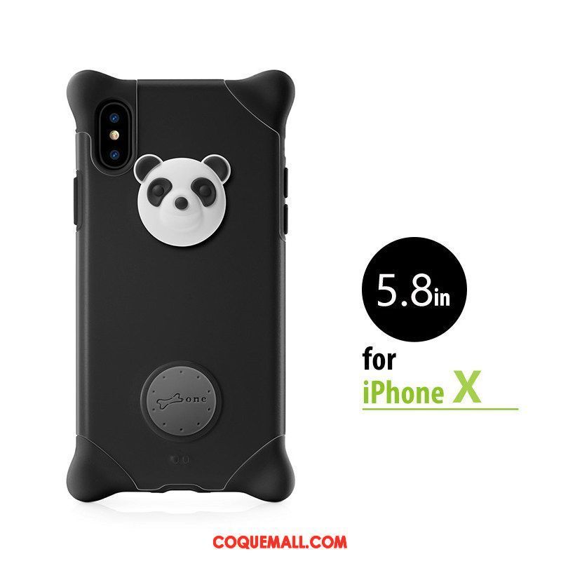 Étui iPhone X Fluide Doux Nouveau Téléphone Portable, Coque iPhone X Incassable Personnalité