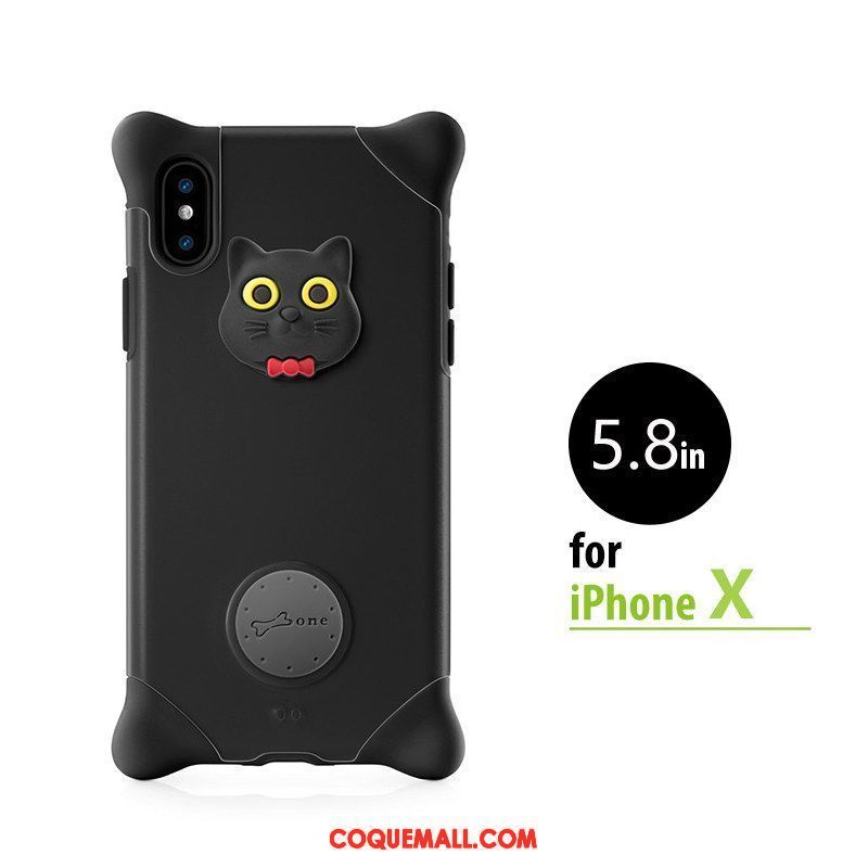 Étui iPhone X Fluide Doux Nouveau Téléphone Portable, Coque iPhone X Incassable Personnalité