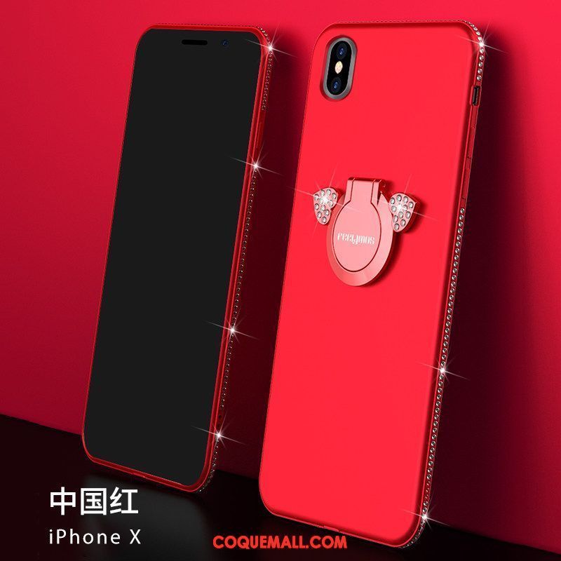 Étui iPhone X Nouveau Luxe Tout Compris, Coque iPhone X Personnalité Téléphone Portable