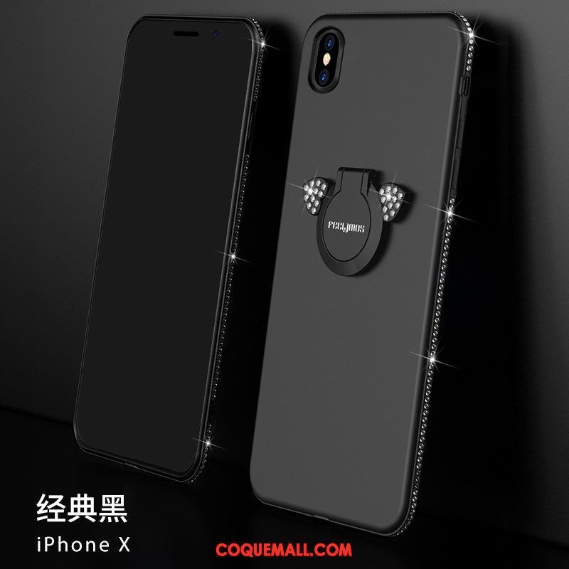 Étui iPhone X Nouveau Luxe Tout Compris, Coque iPhone X Personnalité Téléphone Portable