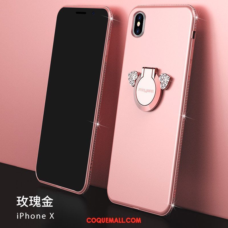 Étui iPhone X Nouveau Luxe Tout Compris, Coque iPhone X Personnalité Téléphone Portable