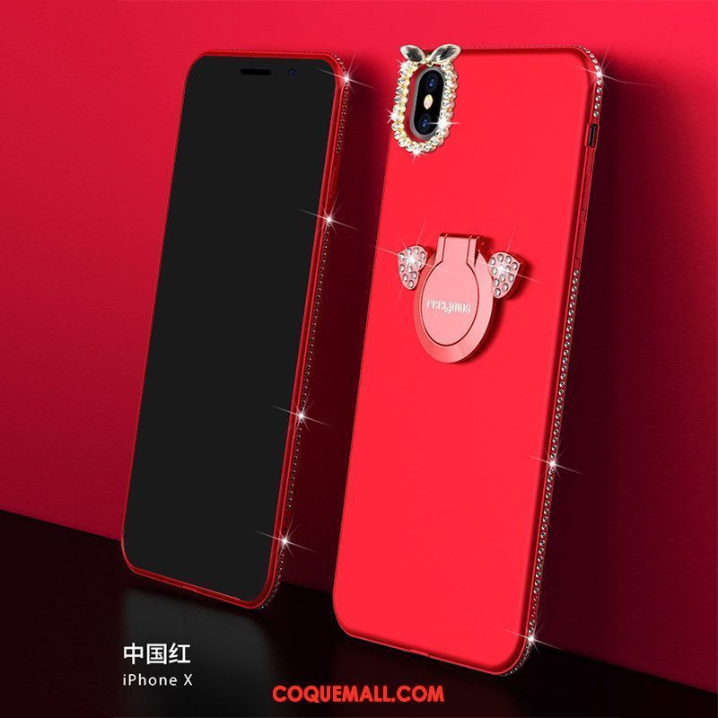 Étui iPhone X Nouveau Luxe Tout Compris, Coque iPhone X Personnalité Téléphone Portable