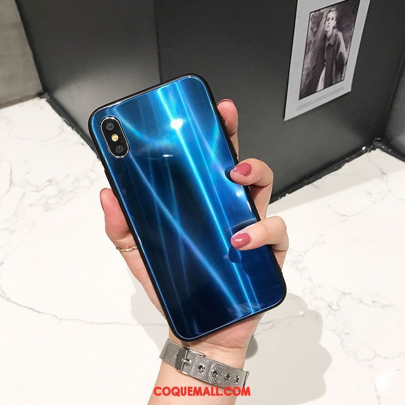 Étui iPhone X Personnalité Nouveau Gris, Coque iPhone X Amoureux Créatif