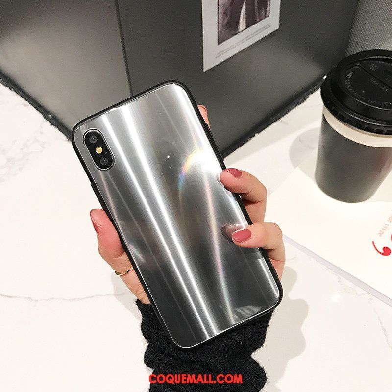 Étui iPhone X Personnalité Nouveau Gris, Coque iPhone X Amoureux Créatif