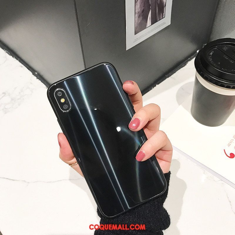 Étui iPhone X Personnalité Nouveau Gris, Coque iPhone X Amoureux Créatif