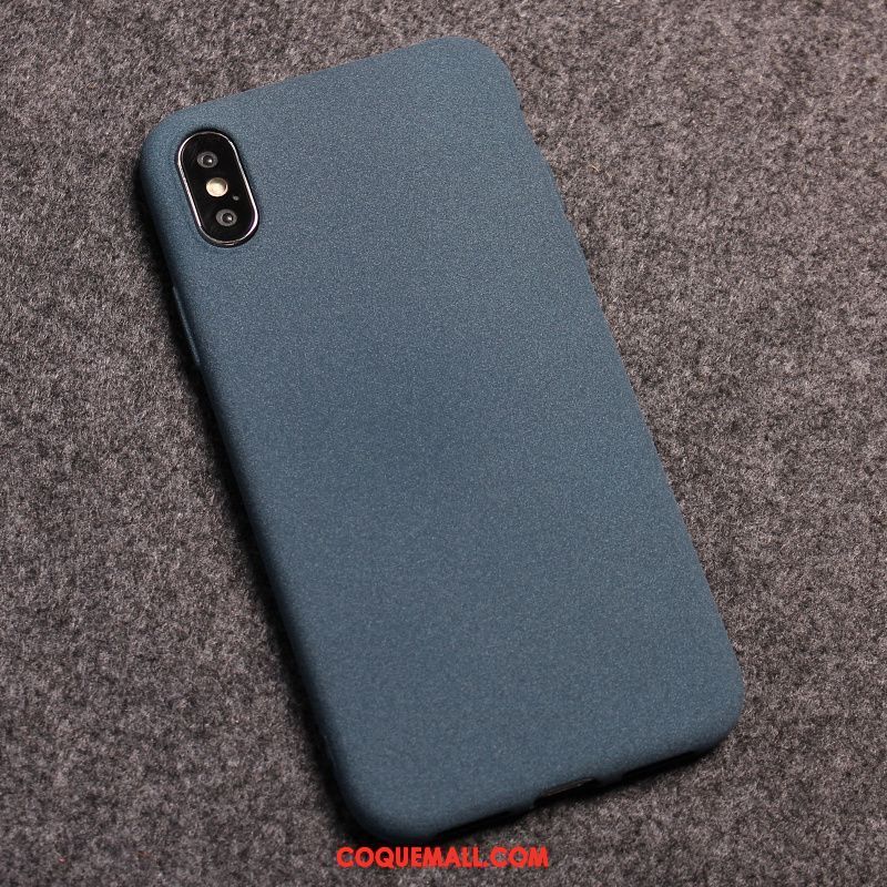 Étui iPhone X Protection Créatif Vin Rouge, Coque iPhone X Délavé En Daim Incassable