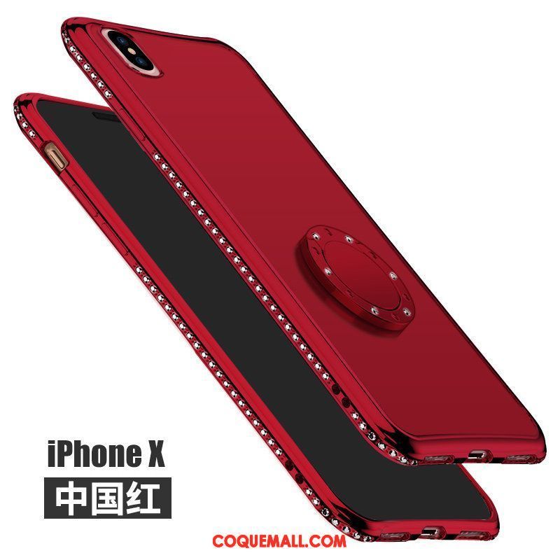 Étui iPhone X Silicone Nouveau Créatif, Coque iPhone X Clair Téléphone Portable