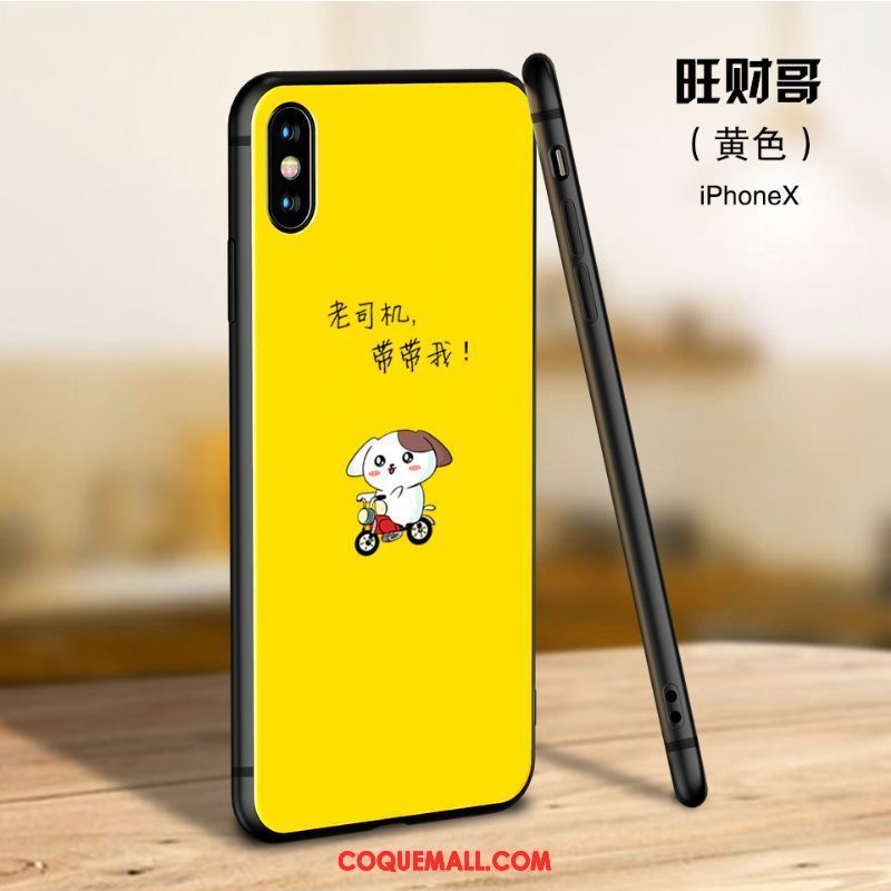 Étui iPhone X Téléphone Portable Marque De Tendance Nouveau, Coque iPhone X Dessin Animé Incassable