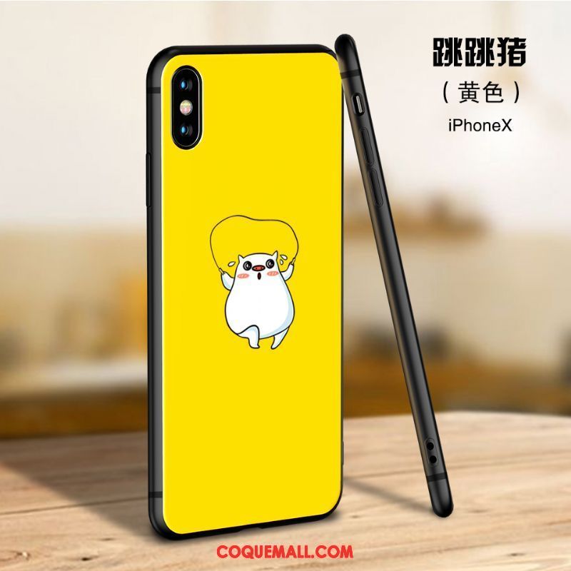 Étui iPhone X Téléphone Portable Marque De Tendance Nouveau, Coque iPhone X Dessin Animé Incassable