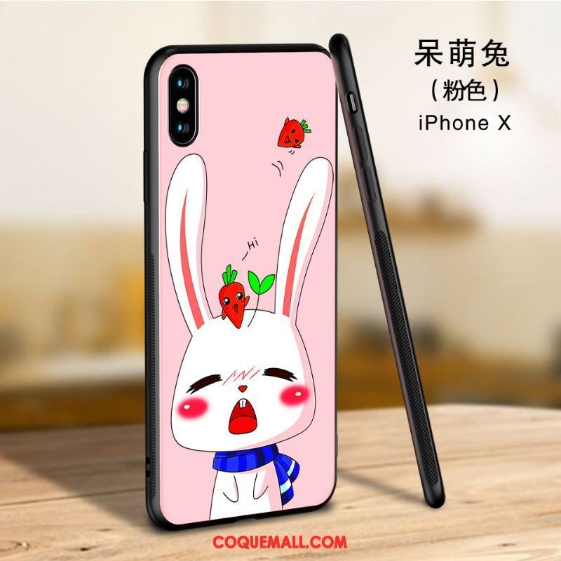 Étui iPhone X Téléphone Portable Marque De Tendance Nouveau, Coque iPhone X Dessin Animé Incassable