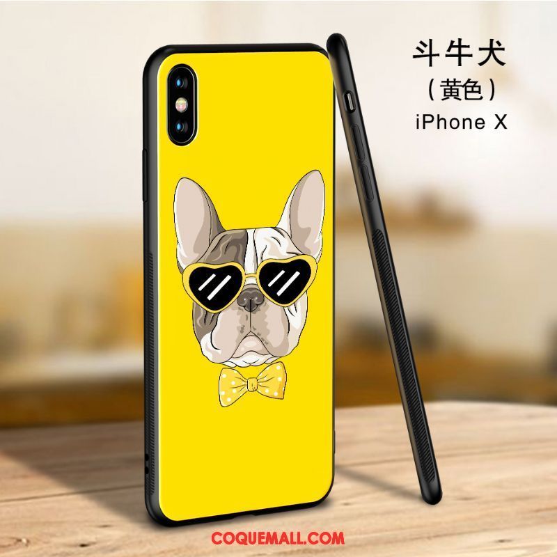 Étui iPhone X Téléphone Portable Marque De Tendance Nouveau, Coque iPhone X Dessin Animé Incassable