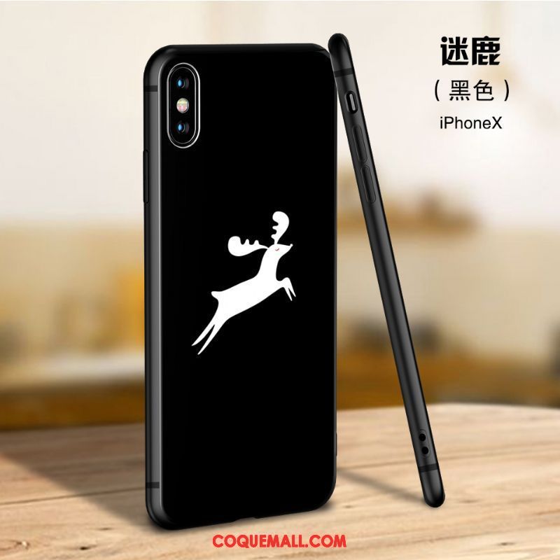 Étui iPhone X Téléphone Portable Marque De Tendance Nouveau, Coque iPhone X Dessin Animé Incassable