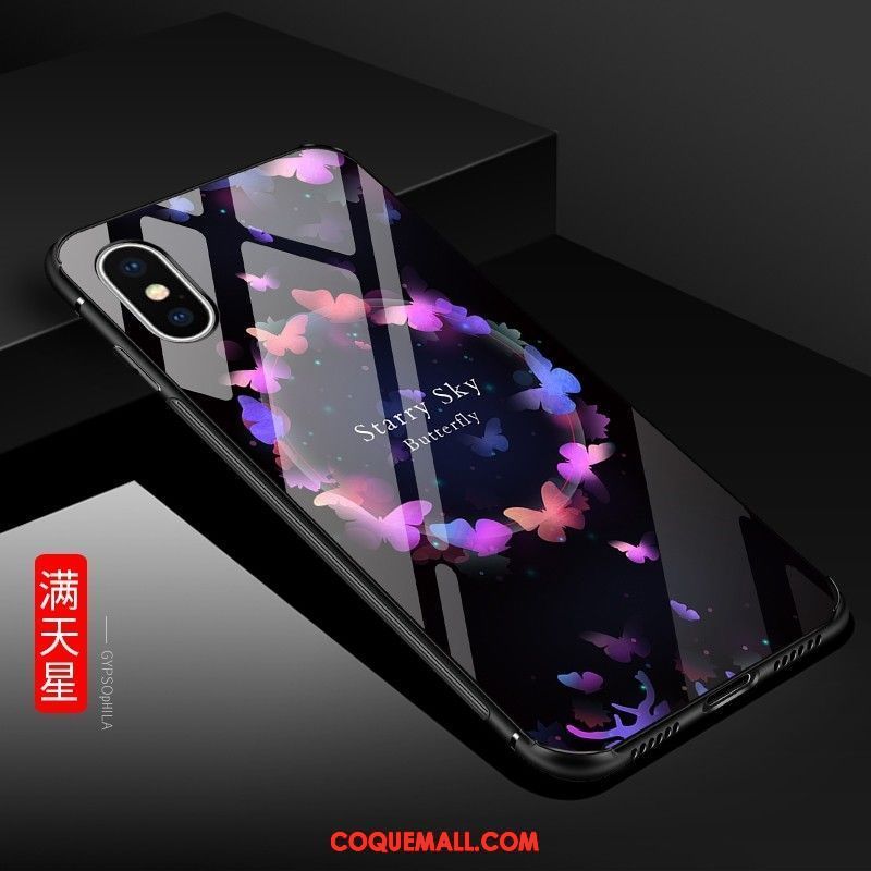 Étui iPhone X Téléphone Portable Marque De Tendance Personnalité, Coque iPhone X Incassable Créatif