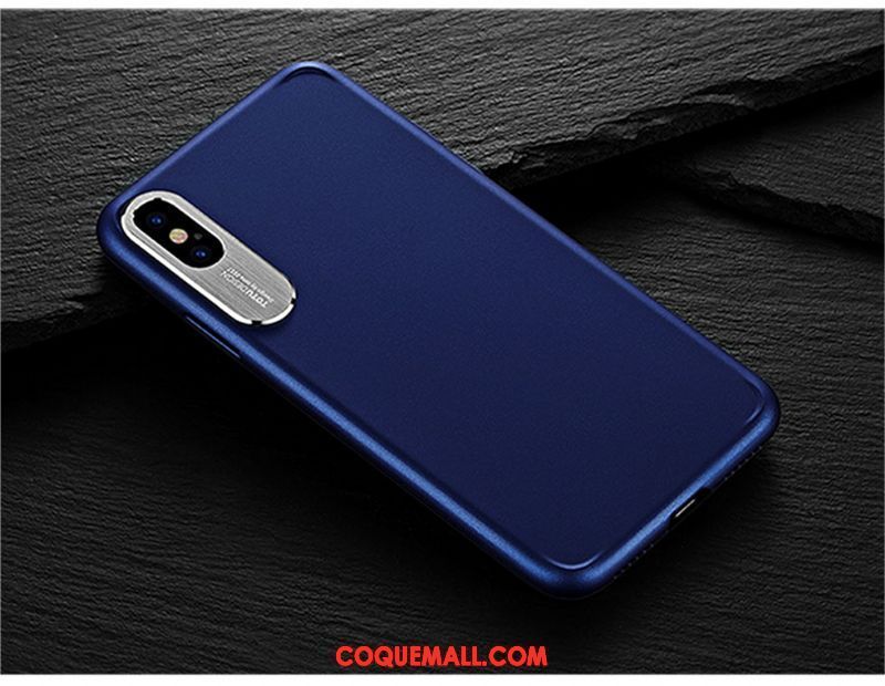 Étui iPhone X Étui En Cuir Protection Incassable, Coque iPhone X Téléphone Portable Placage