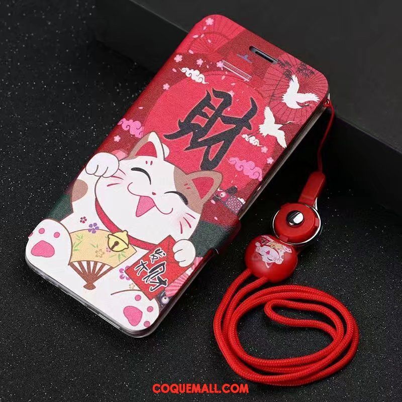 Étui iPhone Xr Clamshell Ornements Suspendus Charmant, Coque iPhone Xr Richesse Dessin Animé