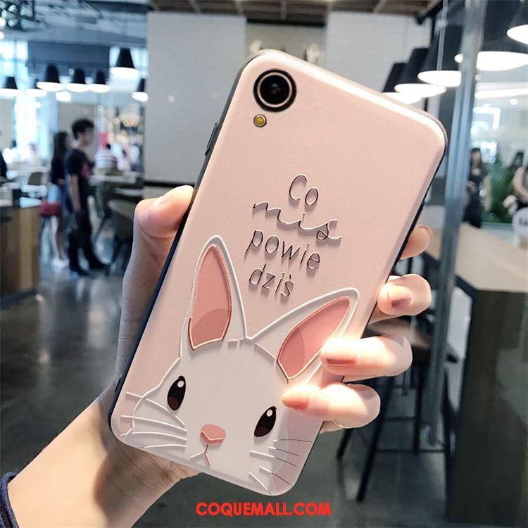 Étui iPhone Xr Gaufrage Créatif Dessin Animé, Coque iPhone Xr Net Rouge Nouveau