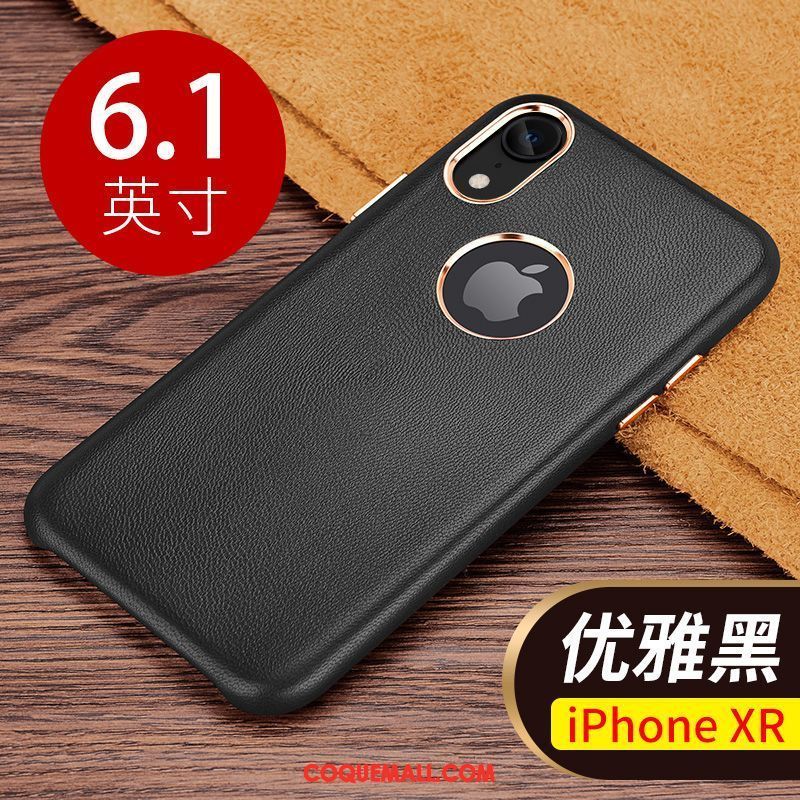 Étui iPhone Xr Marque De Tendance Tout Compris Petit, Coque iPhone Xr Téléphone Portable Personnalité