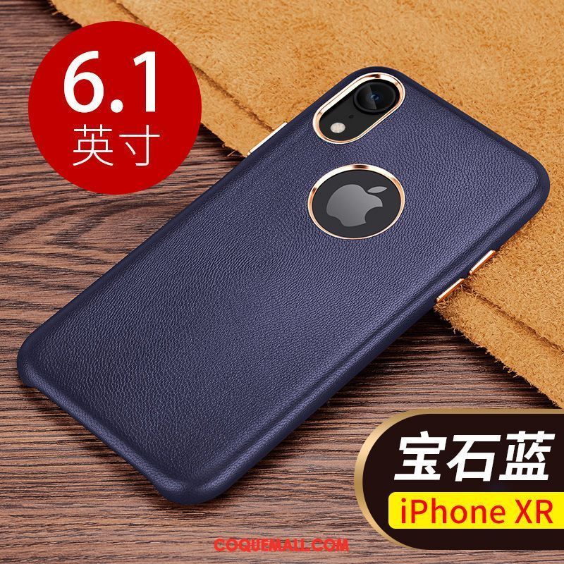 Étui iPhone Xr Marque De Tendance Tout Compris Petit, Coque iPhone Xr Téléphone Portable Personnalité