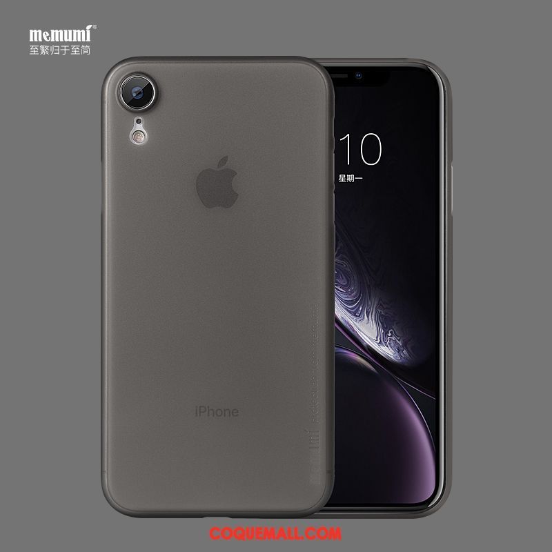 Étui iPhone Xr Personnalité Protection Nouveau, Coque iPhone Xr Incassable Simple Beige