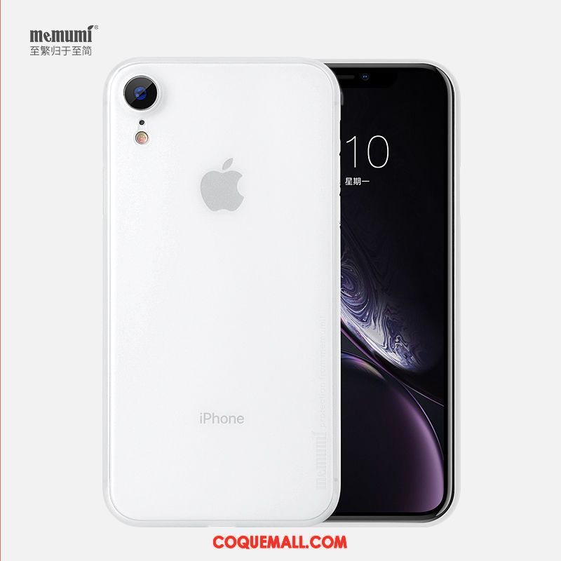 Étui iPhone Xr Personnalité Protection Nouveau, Coque iPhone Xr Incassable Simple Beige