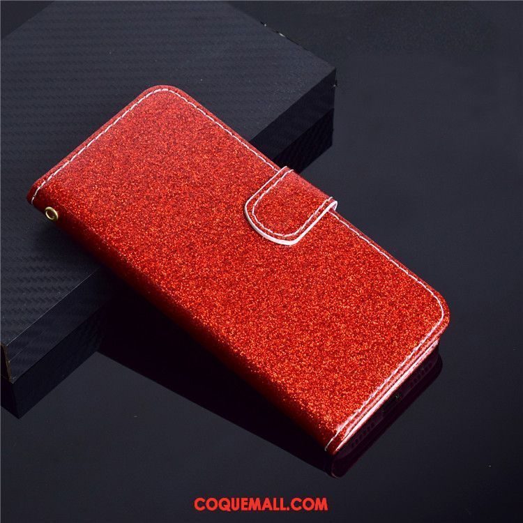 Étui iPhone Xr Rose Étui En Cuir Support, Coque iPhone Xr Téléphone Portable Incassable