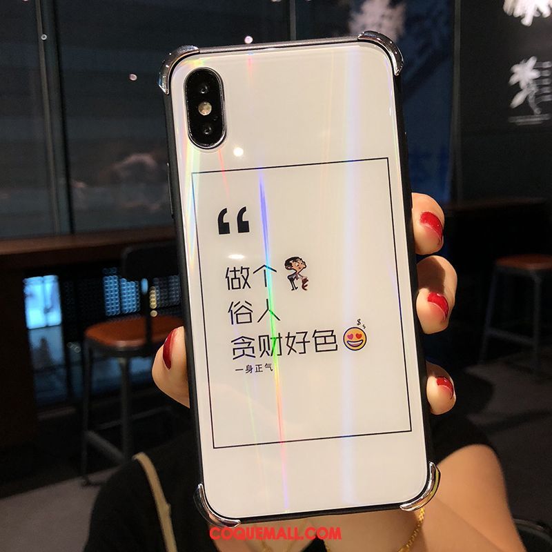 Étui iPhone Xs Créatif Luxe Tout Compris, Coque iPhone Xs Nouveau Incassable